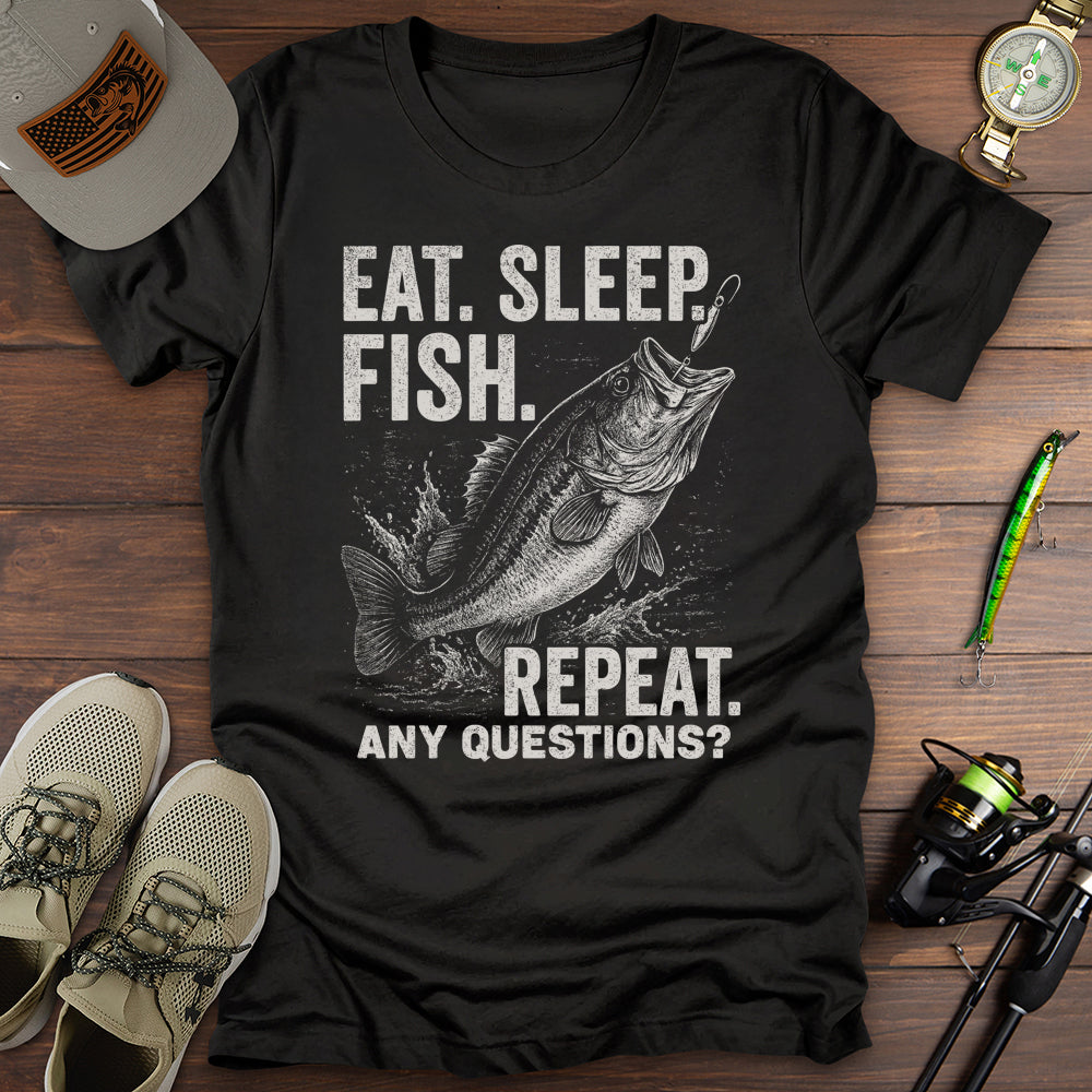 Eat Sleep Fish T-Shirt