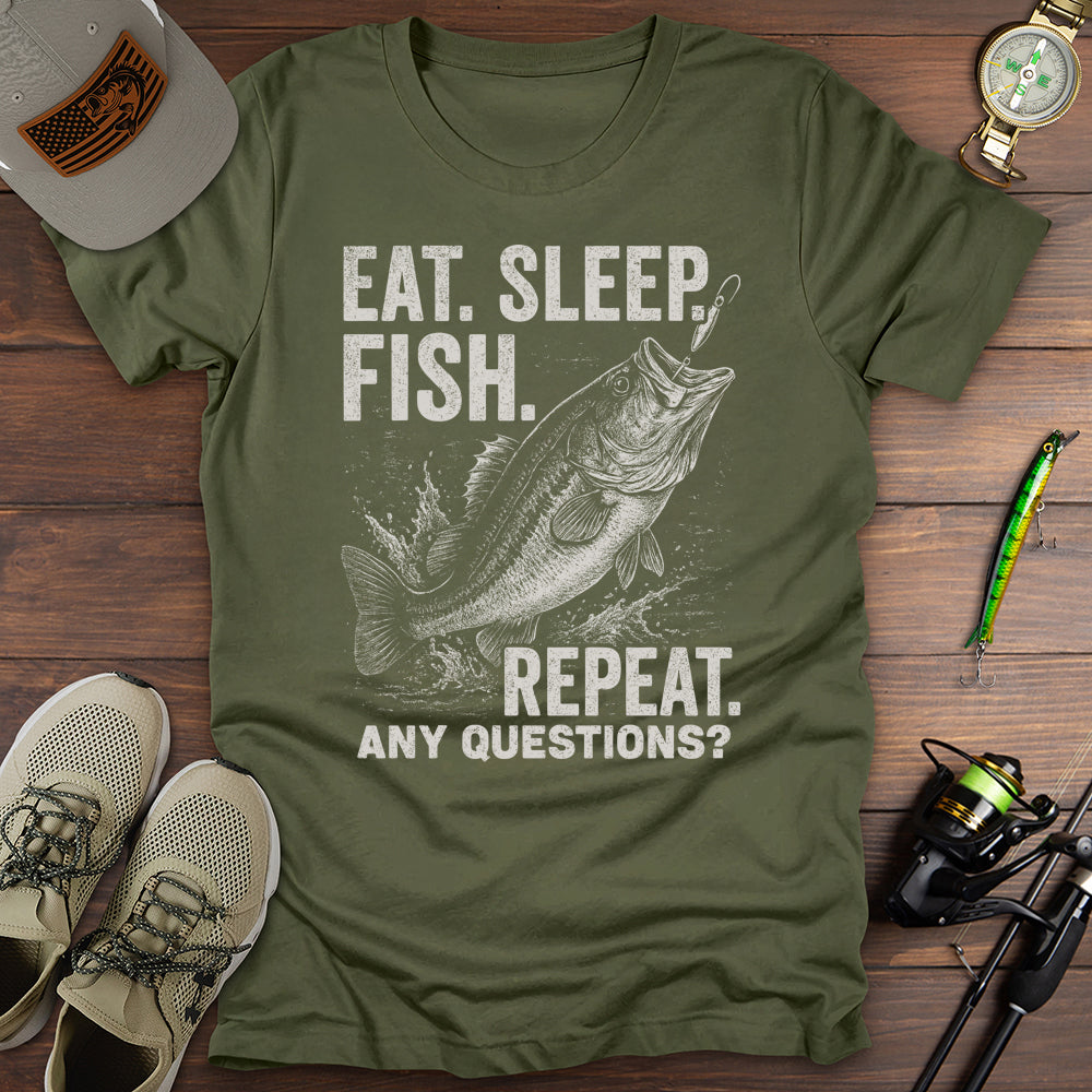 Eat Sleep Fish T-Shirt