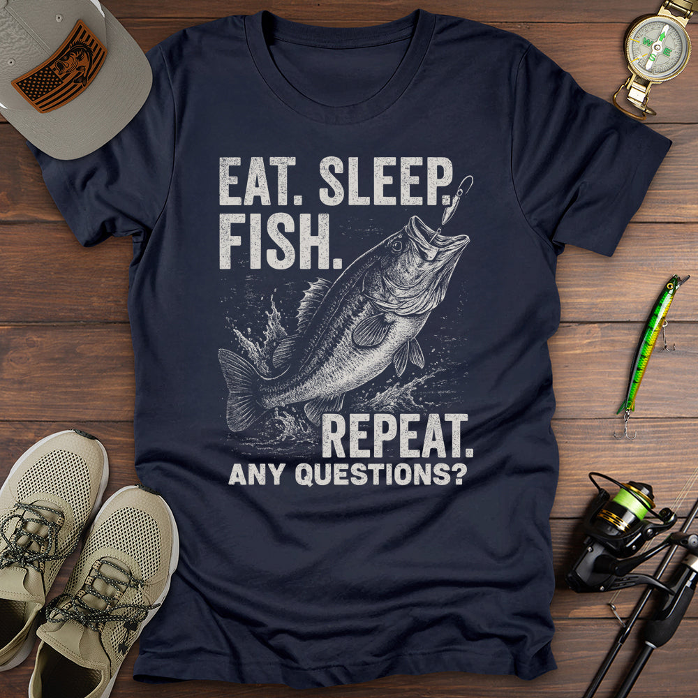 Eat Sleep Fish T-Shirt