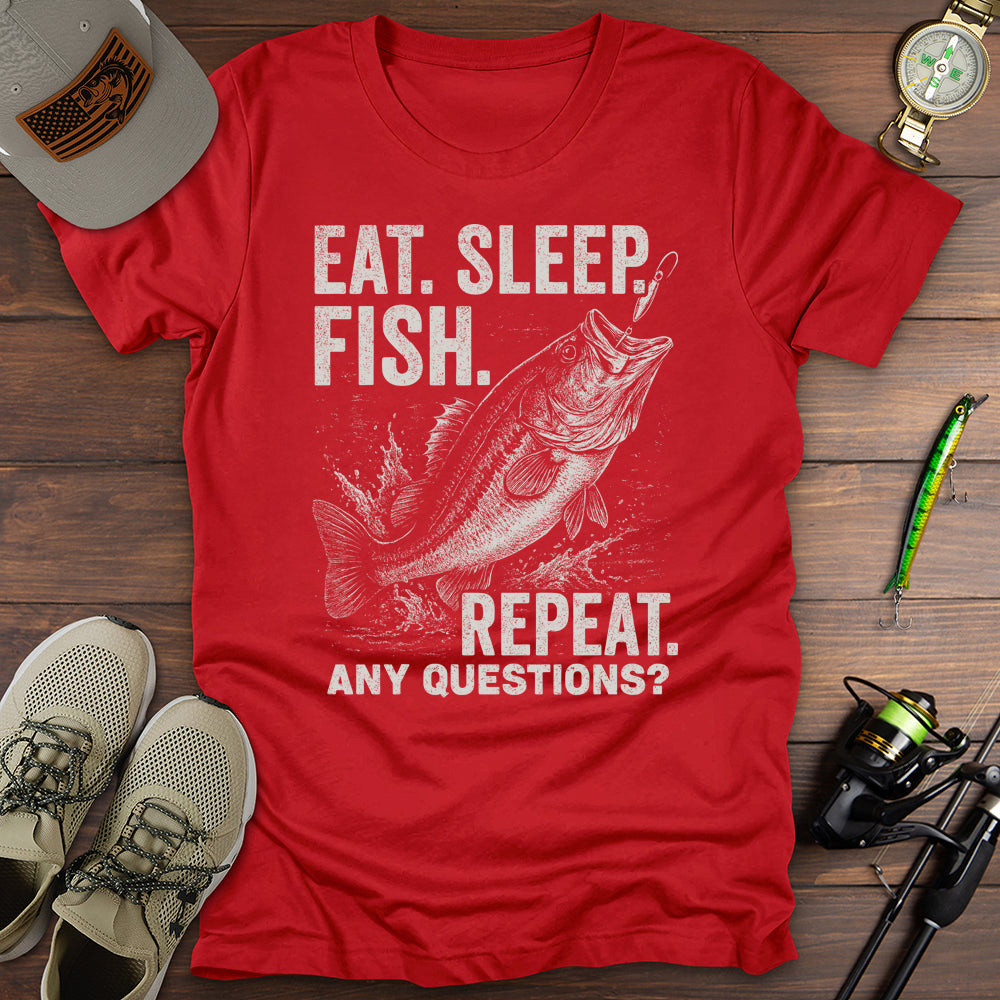 Eat Sleep Fish T-Shirt