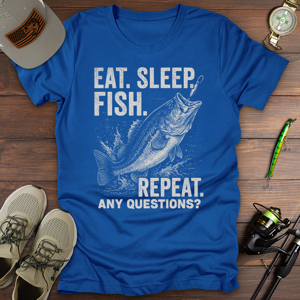 Eat Sleep Fish T-Shirt