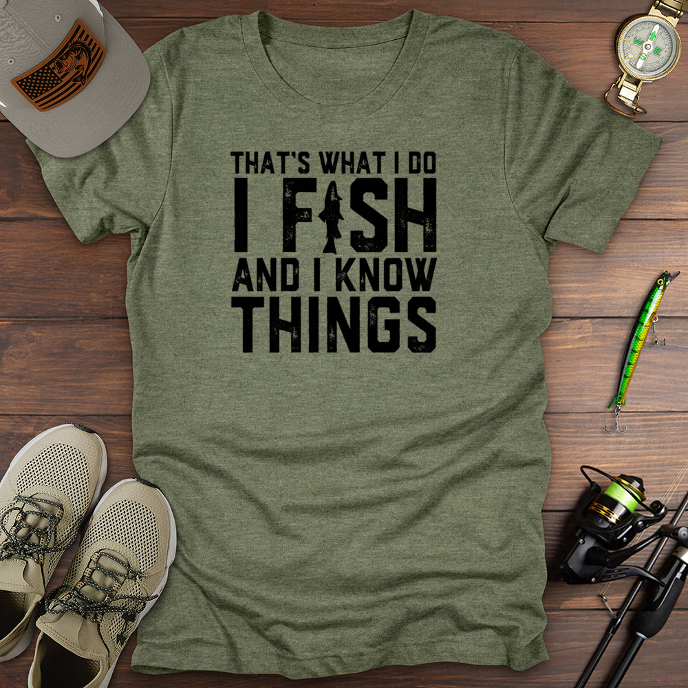 Fish Know Things T-Shirt