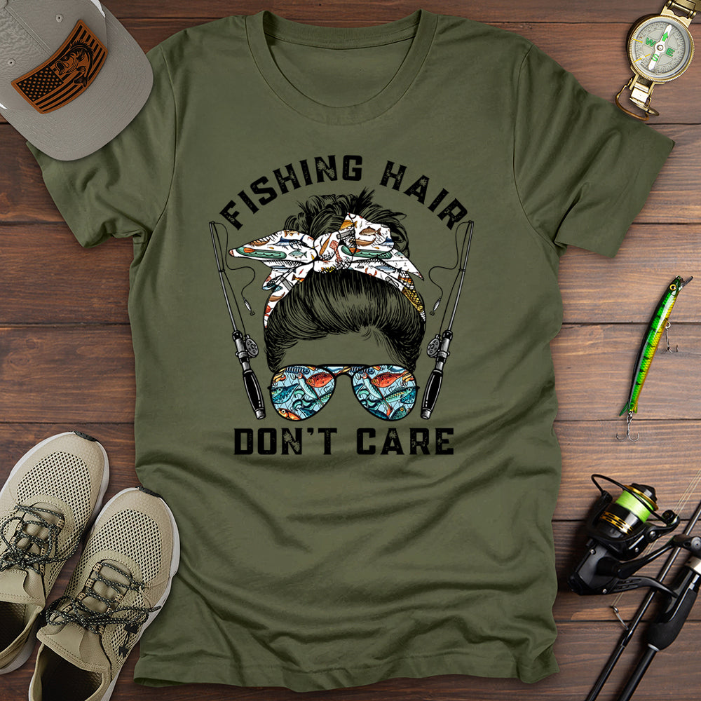 Fishing Hair T-Shirt
