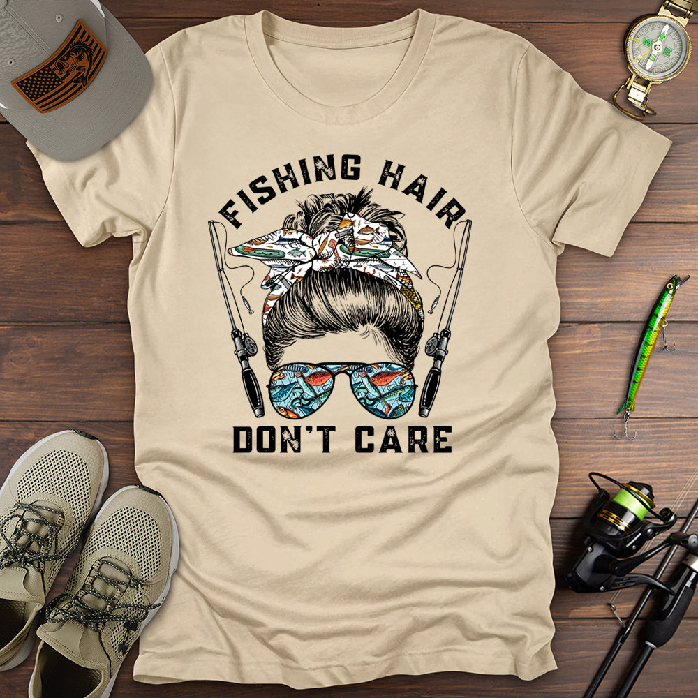 Fishing Hair T-Shirt