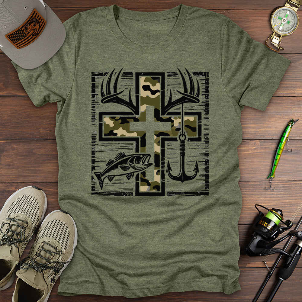 Hunt Faith Fishing T-Shirt