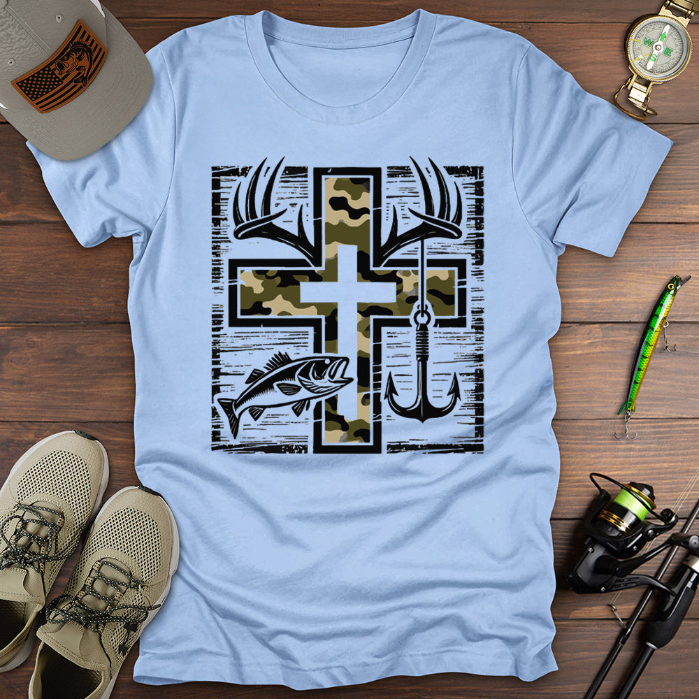 Hunt Faith Fishing T-Shirt