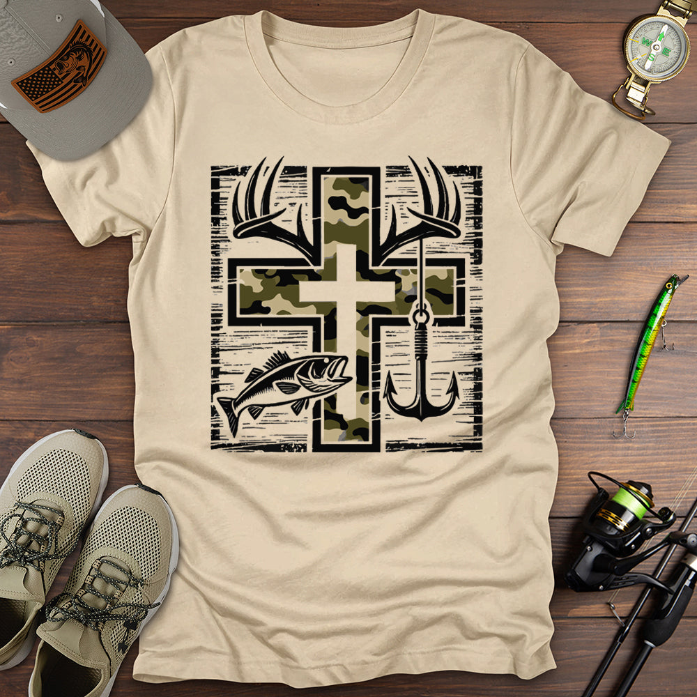 Hunt Faith Fishing T-Shirt