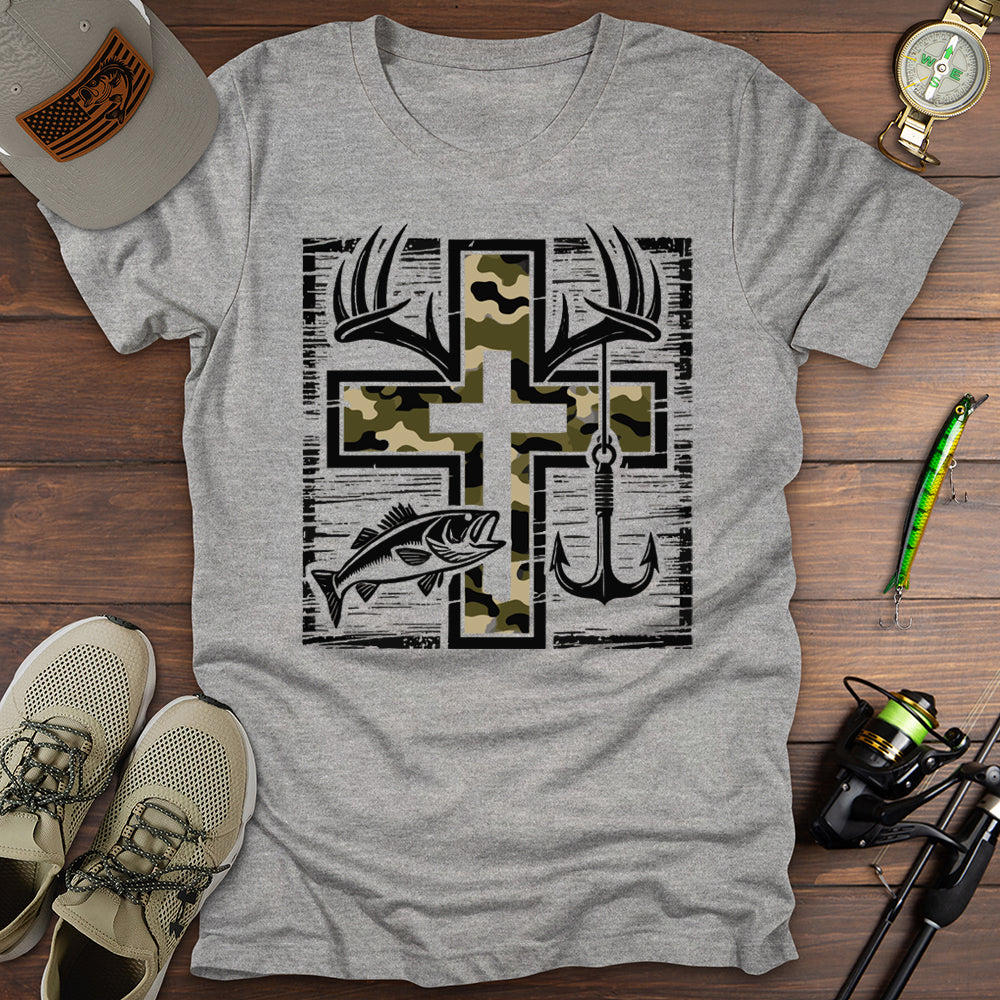 Hunt Faith Fishing T-Shirt