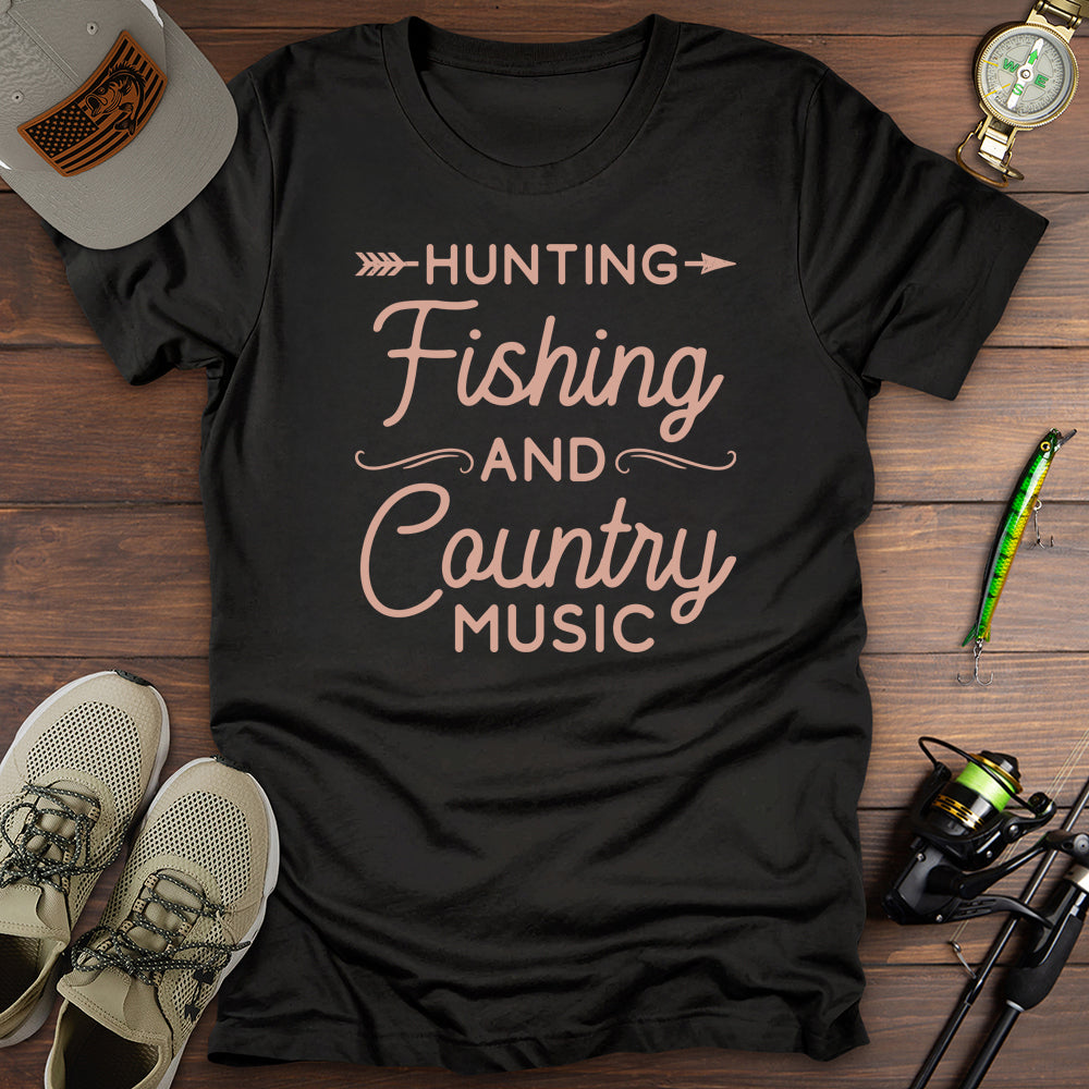 Hunting Fishing Country T-Shirt