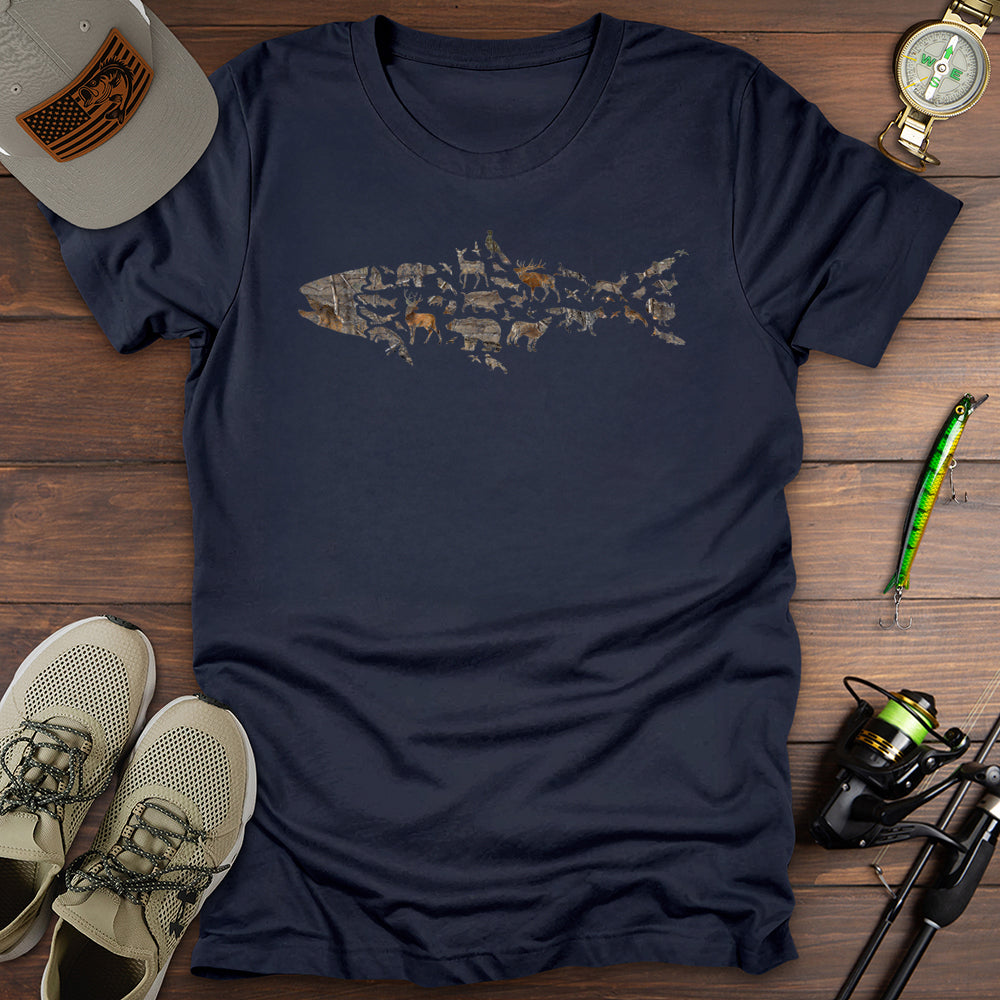 Fish Nature Game T-Shirt