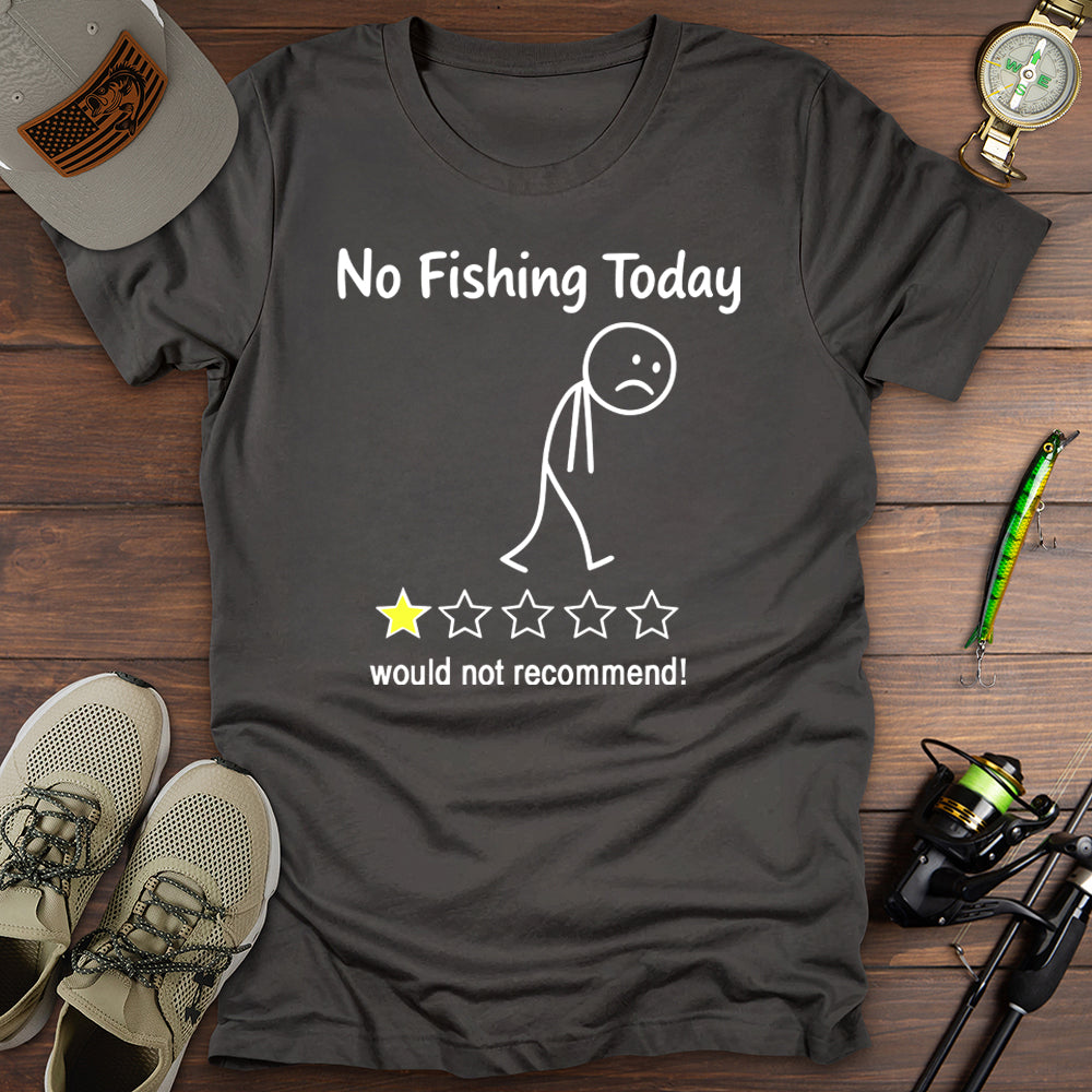 No Fishing 1 Star T-Shirt