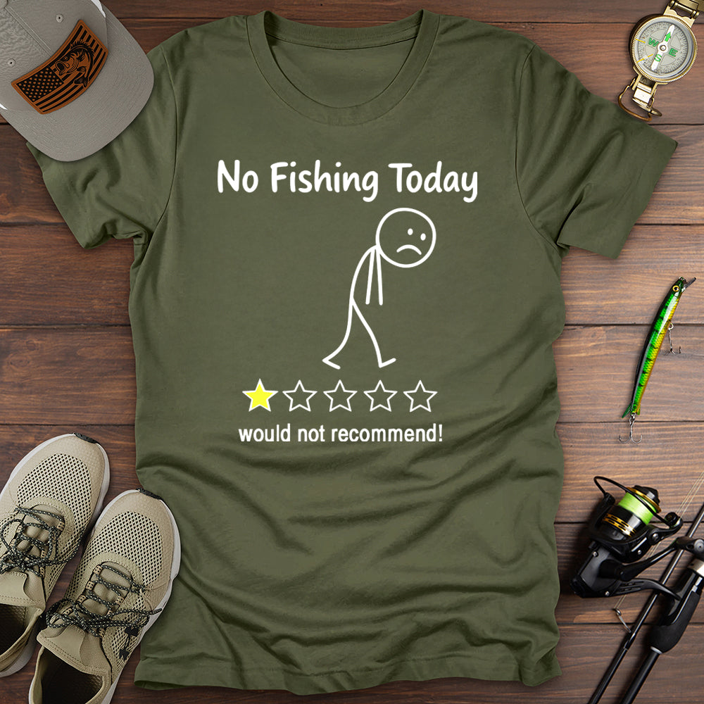 No Fishing 1 Star T-Shirt