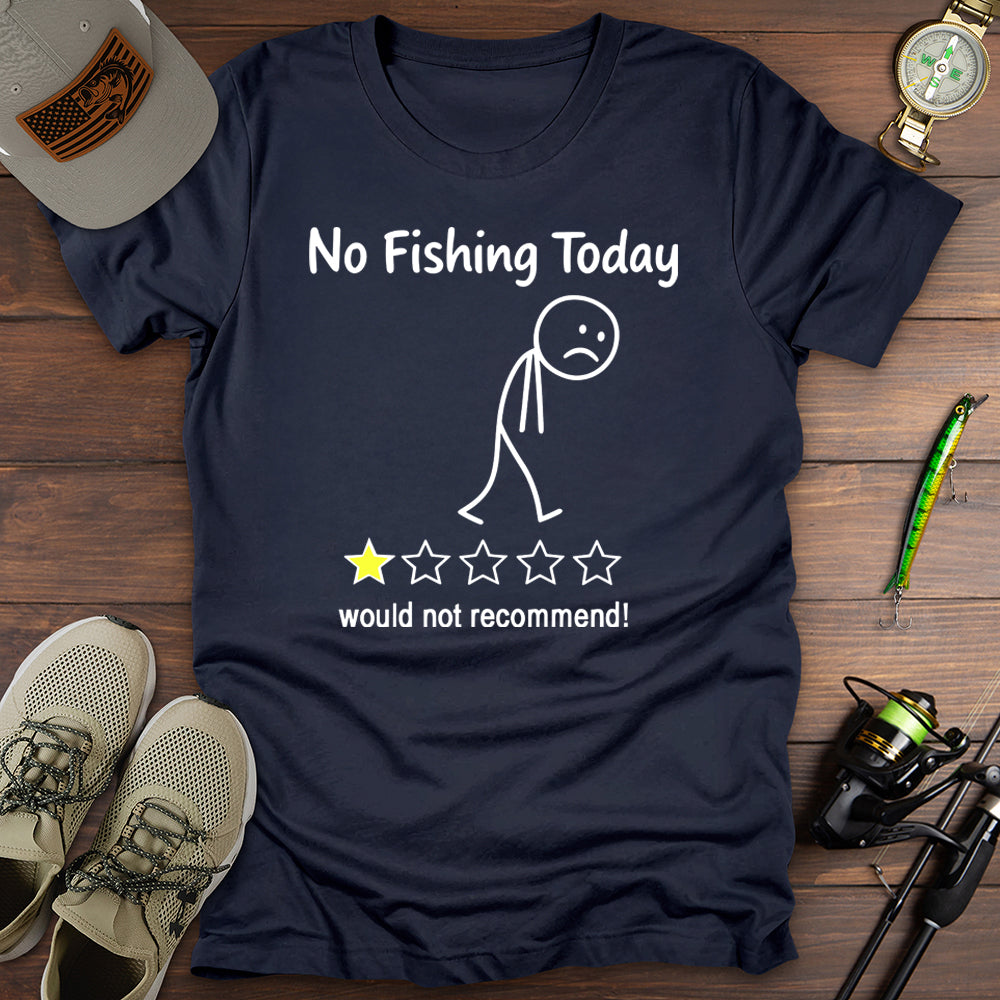No Fishing 1 Star T-Shirt