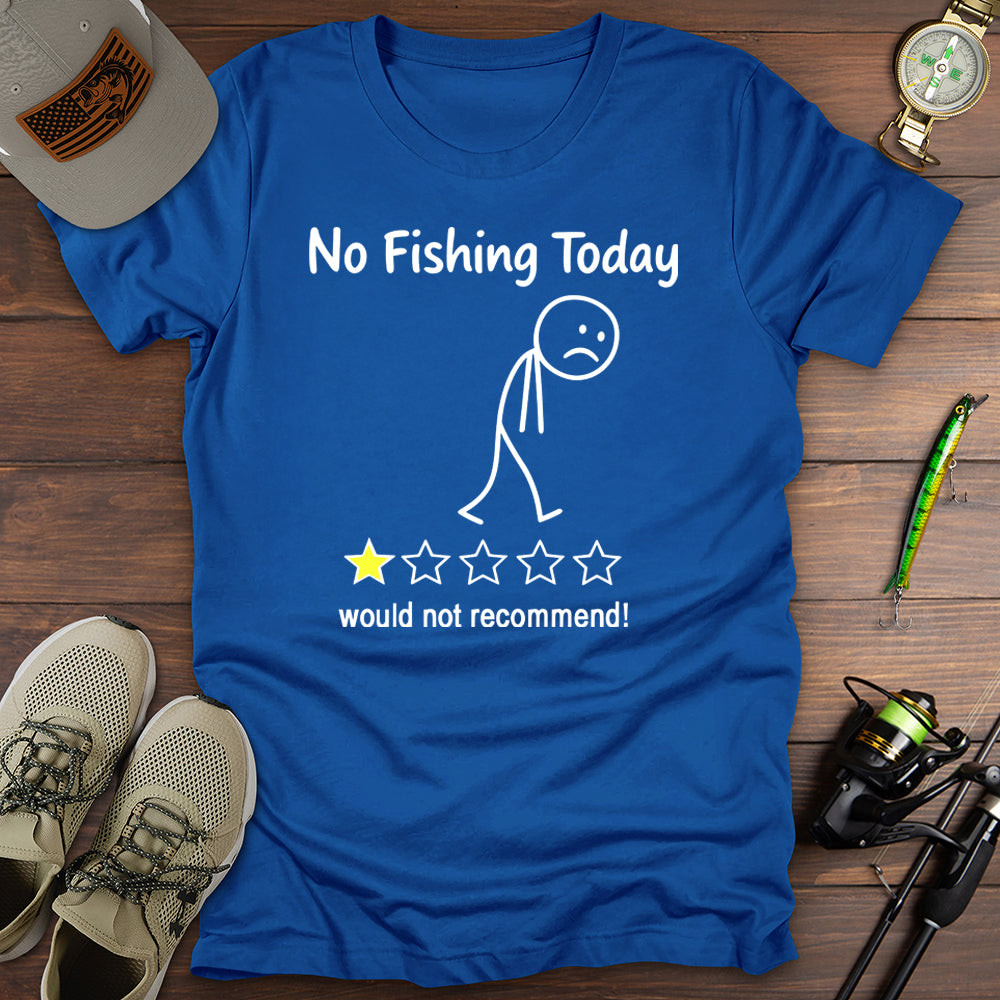 No Fishing 1 Star T-Shirt