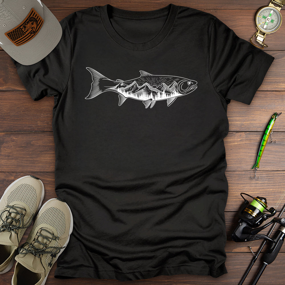 Nature Fish Fishing T-Shirt