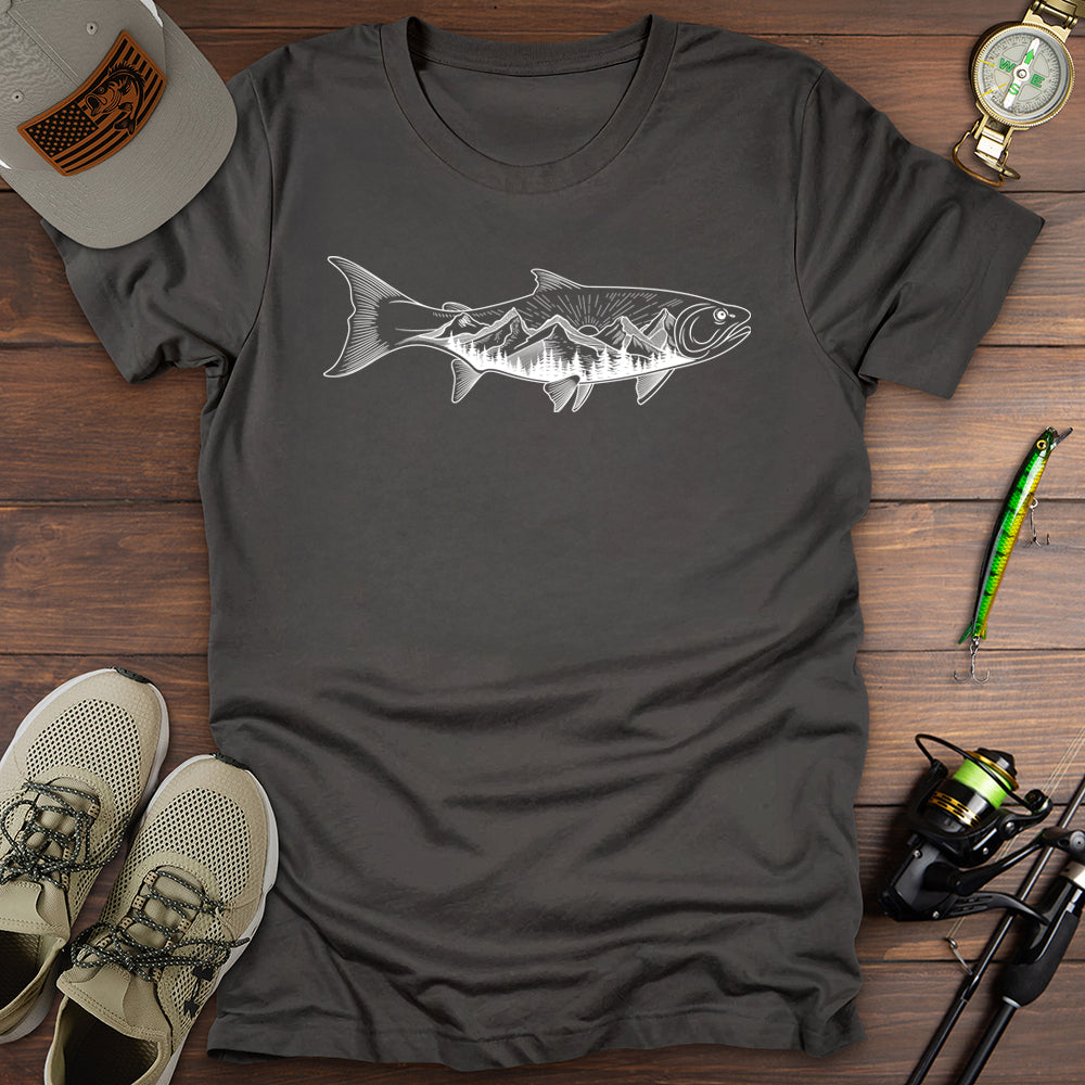 Nature Fish Fishing T-Shirt