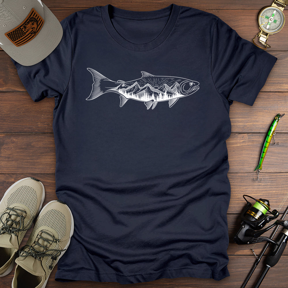 Nature Fish Fishing T-Shirt